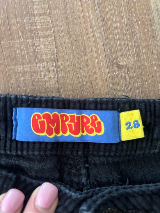 Empyre Black Corduroy Men's Pants - Picture 2 of 5